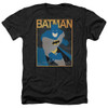 Image for Batman Heather T-Shirt - Simple BM Poster