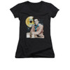 Elvis Girls V Neck T-Shirt - Gold Record