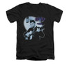 Elvis V-Neck T-Shirt Hillbilly Cat