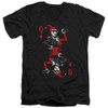 Image for Batman T-Shirt - V Neck - Quinn of Diamonds