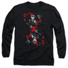 Image for Batman Long Sleeve T-Shirt - Quinn of Diamonds
