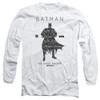 Image for Batman Long Sleeve T-Shirt - Paisley Silhouette