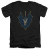 Image for Batman T-Shirt - V Neck - Bat Fill