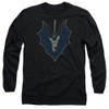 Image for Batman Long Sleeve T-Shirt - Bat Fill