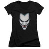 Image for Batman Girls V Neck T-Shirt - Joker Portrait