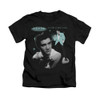Elvis Kids T-Shirt - Teal Portrait