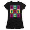Image for Batman Girls T-Shirt - Warhol Batman