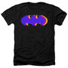 Image for Batman Heather T-Shirt - Tri Colored Symbol