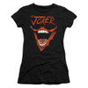 Image for Batman Girls T-Shirt - Joker Bat Laugh