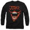 Image for Batman Long Sleeve T-Shirt - Joker Bat Laugh