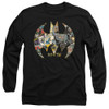 Image for Batman Long Sleeve T-Shirt - 80th Shield