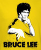 Bruce Lee T-Shirt - Yellow Splatter Suit