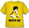 Bruce Lee Kids T-Shirt - Yellow Splatter Suit