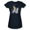 Elvis Girls T-Shirt - Blue Profile