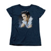 Elvis Woman's T-Shirt - Blue Profile