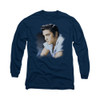 Elvis Long Sleeve T-Shirt - Blue Profile