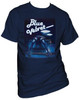 Image Closeup for Blue Velvet Pool Table T-Shirt