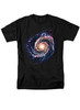 Image Galactic Wanderlust T-Shirt on Black
