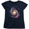 Image for Outer Space Womans T-Shirt - Galaxy Navy