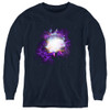 Image for Outer Space Youth Long Sleeve T-Shirt - Nebula Navy