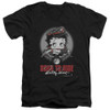 Image for Betty Boop V Neck T-Shirt - Born to Ride