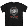 Image for Betty Boop Youth T-Shirt - Born to Ride