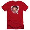 Image for Betty Boop Premium Canvas Premium Shirt - I Love Betty