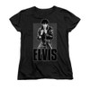 Elvis Woman's T-Shirt - Leather