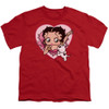 Image for Betty Boop Youth T-Shirt - I Love Betty