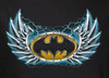 Image Closeup for Batman T-Shirt - Steel Wings Logo