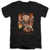 Image for Betty Boop V Neck T-Shirt - Sunset Rider