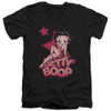 Image for Betty Boop V Neck T-Shirt - Sexy Star