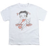 Image for Betty Boop Youth T-Shirt - Classic with Pup
