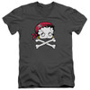 Image for Betty Boop V Neck T-Shirt - Pirate