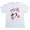 Image for Betty Boop Youth T-Shirt - Boopsi Cola