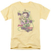 Image for Betty Boop T-Shirt - Flower Vine Fairy