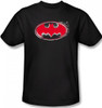 Batman T-Shirt - Hardcore Noir Bat Logo