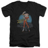 Image for Betty Boop V Neck T-Shirt - Fries With That