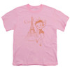 Image for Betty Boop Youth T-Shirt - Oui Oui