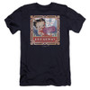 Image for Betty Boop Premium Canvas Premium Shirt - On Broadway