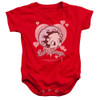 Image for Betty Boop Baby Creeper - Baby Heart