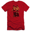 Image for Bruce Lee Premium Canvas Premium Shirt - Nunchucks