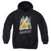 Image for Bruce Lee Youth Hoodie - Yellow Dragon