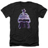 Image for Battlestar Galactica Heather T-Shirt - Retro Cylon Head