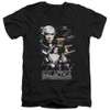 Image for Battlestar Galactica V Neck T-Shirt - 35th Anniversary Collage