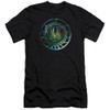 Image for Battlestar Galactica Premium Canvas Premium Shirt - New Galaxy Emblem