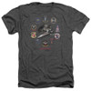 Image for Battlestar Galactica Heather T-Shirt - Badges