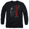 Image for Battlestar Galactica Long Sleeve Shirt - Cylon Face