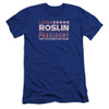 Image for Battlestar Galactica Premium Canvas Premium Shirt - Roslin for President
