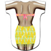 Back image for Dark Skin Tropical Girl Cover Up T-Shirt